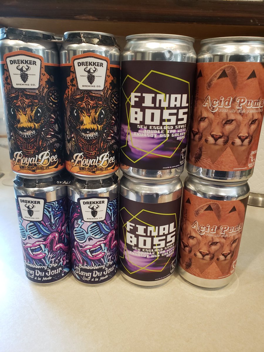 TheTimMohn's tweet photo. The North has made its arrival. @JunkyardBrewing &amp; @DrekkerBrewing bringin' down the bangers this week. https://t.co/lcuHNSzojI