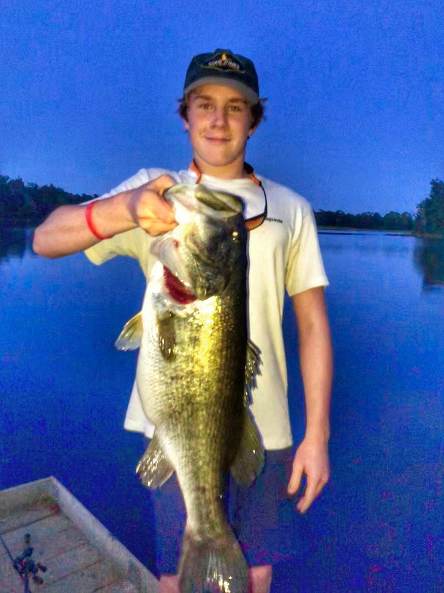 chadnstephens's tweet photo. My boy caught the fish of a lifetime. Best part is I was with him. Second best part was he caught it on a topwater! https://t.co/pOcBrBYkZV