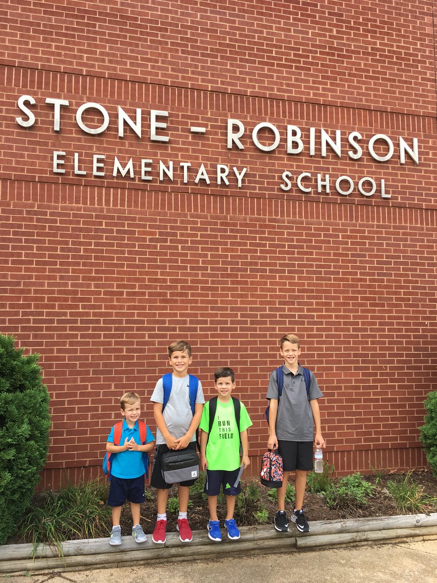 Happy Teacher Appreciation Week to the amazing educators  and super support staff that have such an incredible impact on our 4 boys everyday!  We are blessed to be part of a school community that is like family!  For your dedication and care, thank you so much!  <a href="/Stonerobelem/">Stone-Robinson Elem.</a>