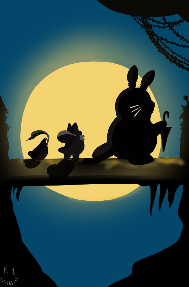 Totoro? 

<a href="/StudioGhibli/">Studio Ghibli</a> 
#anime #AnimeArt #animefan #StudioGhibli