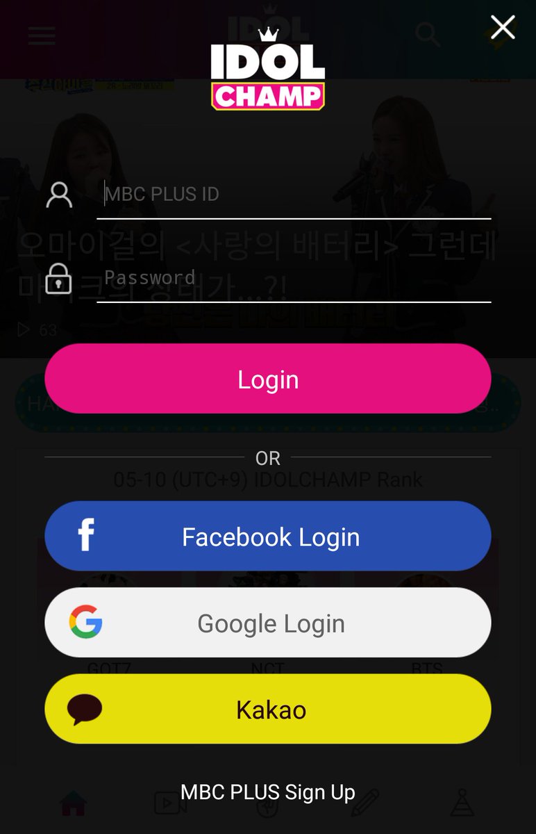 Lady_YiEn_Tuan's tweet photo. #7DaysWithGOT7
Faça seu login, se tiver mais de 1 e-mail ou facebook, vai ser melhor. O app é em inglês!!! https://t.co/0JbDqyN9US