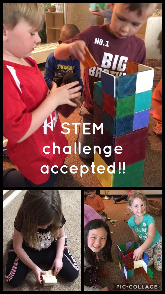 MrsMarotta's tweet photo. Children love to build. A ten minute STEM “build anything, out of anything” challenge was a hit! #STEM #lovetobuild #futureengineers @merritt_ps https://t.co/xuIOBAbrPG