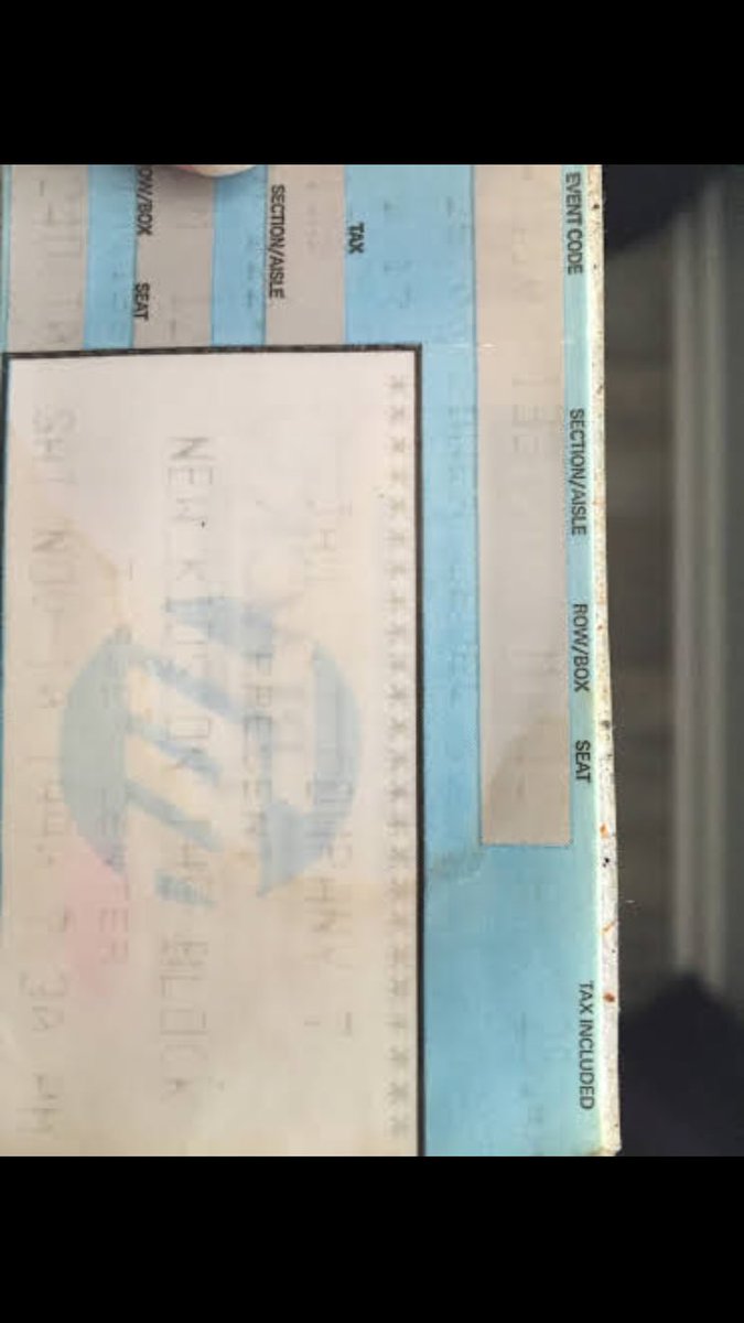ttags13's tweet photo. @joeymcintyre if you look close enough you can read the date! https://t.co/UBZ9LeUhEz