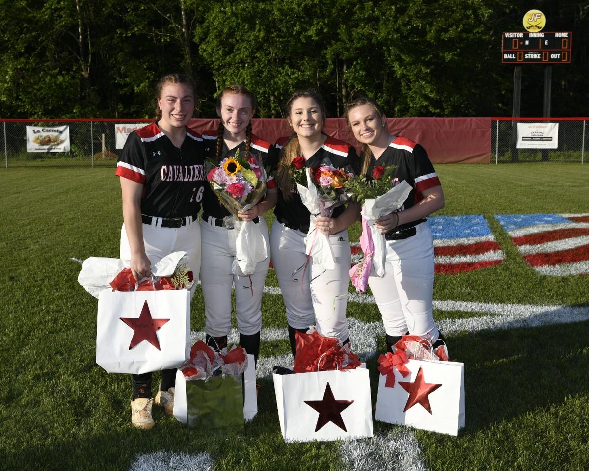 JF Softball Senior Night! The Cavs take care of business with an 18-3 victory over Heritage.