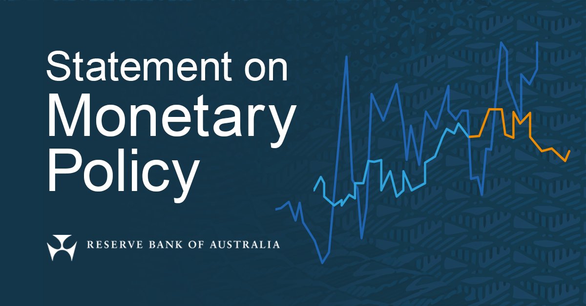 RBAInfo's tweet photo. The May 2019 issue of the Statement on Monetary Policy has been released - https://t.co/U5DEIWDAnf https://t.co/8eduA9VmWi