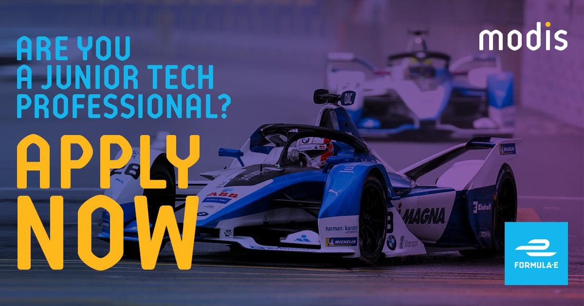 Akkodis_Aust's tweet image. Modis and Formula E are offering a unique opportunity for a junior tech professional. Apply now for the Innovation Manager Challenge! modis.com/expertise/form… 
 #ModisIMC19 #FormulaE #Engineering #Techjobs #hiring