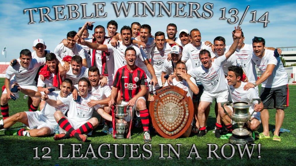 10/5/14 on this day 5 years ago.
Lincoln <a href="/LincolnRedImps/">Lincoln Red Imps FC</a> 1 College 0. Rock Cup final. Michel Platini presented Rock Cup to Daniel Duarte <a href="/Daniel251079/">Daniel Duarte</a>. Was this best team of Gibraltarians ever assembled?Harder to play for lincoln than gfa back then. As Guiling said-Vamos al lio!