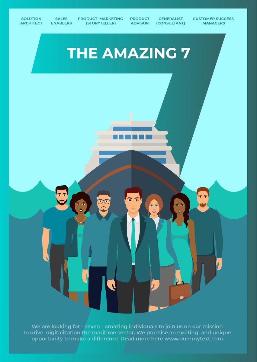 Seeking new opportunities? Now is the time to join us as we seek 7 amazing individuals

kongsberg.com/digital/news-a…