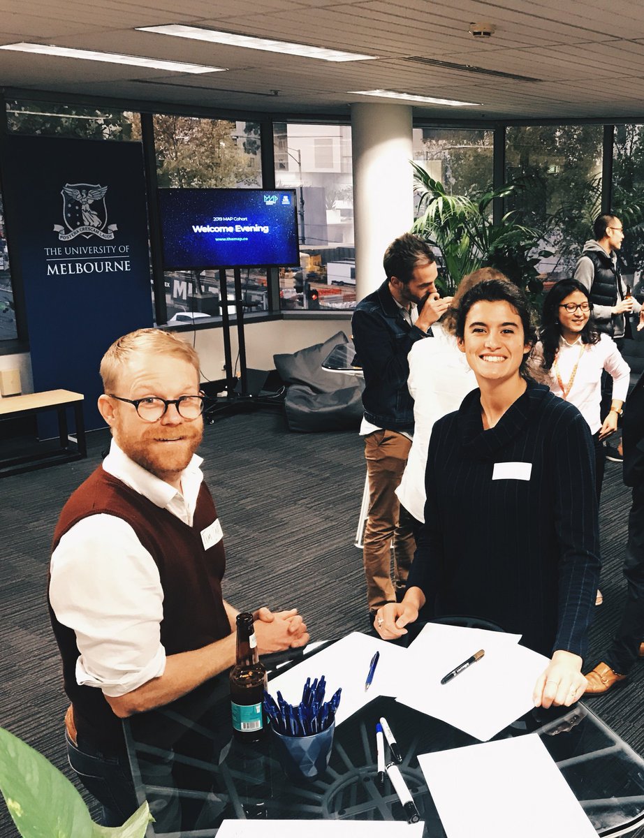 MAPUniMelb's tweet image. We are welcoming our new MAP19 cohort into the @MAPUniMelb HQ for the first time! 😁✨

Itching to share the teams, but we will uncover the new faces next week! 👀

#Startups #Induction #MAPunimelb