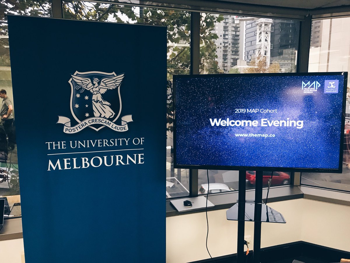 MAPUniMelb's tweet image. We are welcoming our new MAP19 cohort into the @MAPUniMelb HQ for the first time! 😁✨

Itching to share the teams, but we will uncover the new faces next week! 👀

#Startups #Induction #MAPunimelb