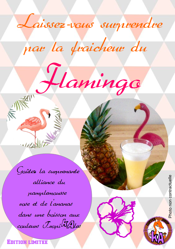 CoffeeshopKA's tweet photo. Envie de #soleil? Essayez nos boissons #TropiKAle pour un instant gourmand sous les tropiques 🏝️🏖️🥥🌴🌵🦊☕️🍪
#KACoffeeShop #SaintNazaire #PrintempsTropiKAl
https://t.co/mVoLpxEHhg https://t.co/Uj30olBPr9