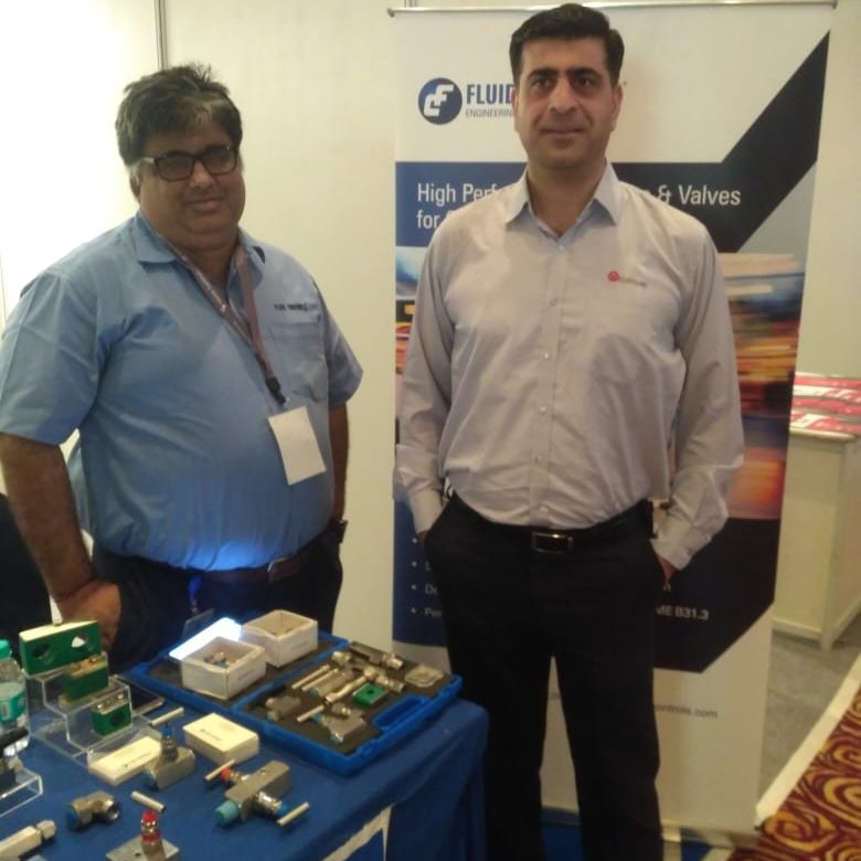 Fluid Controls’ team welcomed visitors at NGV India Summit, New Delhi, India. Our booth witnessed prestigious visits from Industry experts. #fluidcontrols #cng #valves #fittings @NgvSummit