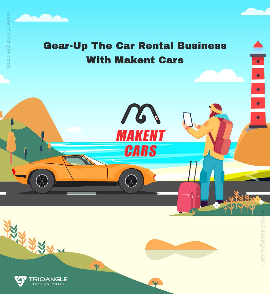 Trioangle's tweet photo. Kickstart the car rental business with Makent Cars, developed in reference to Airbnb. To know more visit
https://t.co/bhtn8m1b2s
#airbnbforcars #airbnbforcarrentals #carrentalscript #trioangle https://t.co/6pi0ZHxi2o