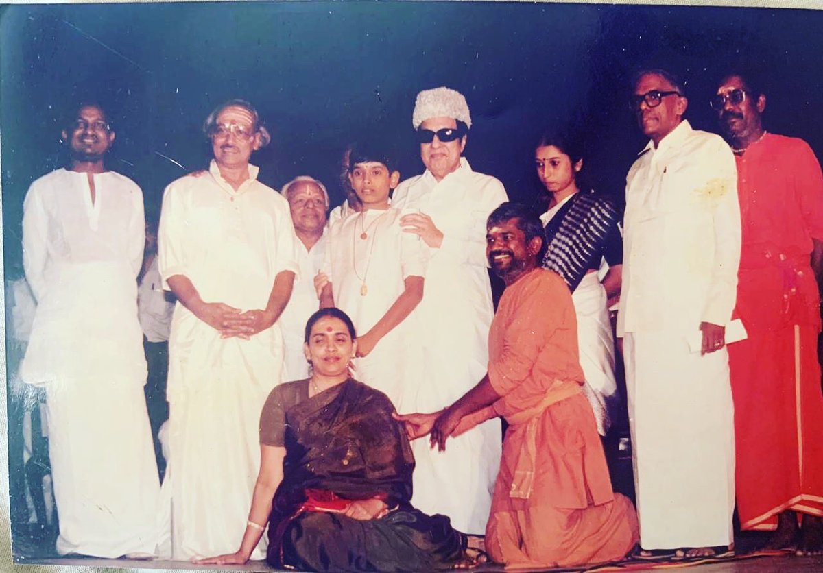 venkat prabhu (@vp_offl) on Twitter photo With the one and only #puratchithalaivar on my Mirudangam arangetram #memories #isaignani #TVG #me #MGR #rmv #rdbhaskarperiyappa the one sitting is my mom and next to her my dad <a href="/gangaiamaren/">gangaiamaren@me.com</a> #NOV251987 #blessedchild 😇 thanks <a href="/vasukibhaskar/">vasuki bhaskar</a> 😘 With the one and only #puratchithalaivar on my Mirudangam arangetram #memories #isaignani #TVG #me #MGR #rmv #rdbhaskarperiyappa the one sitting is my mom and next to her my dad <a href="/gangaiamaren/">gangaiamaren@me.com</a> #NOV251987 #blessedchild 😇 thanks <a href="/vasukibhaskar/">vasuki bhaskar</a> 😘