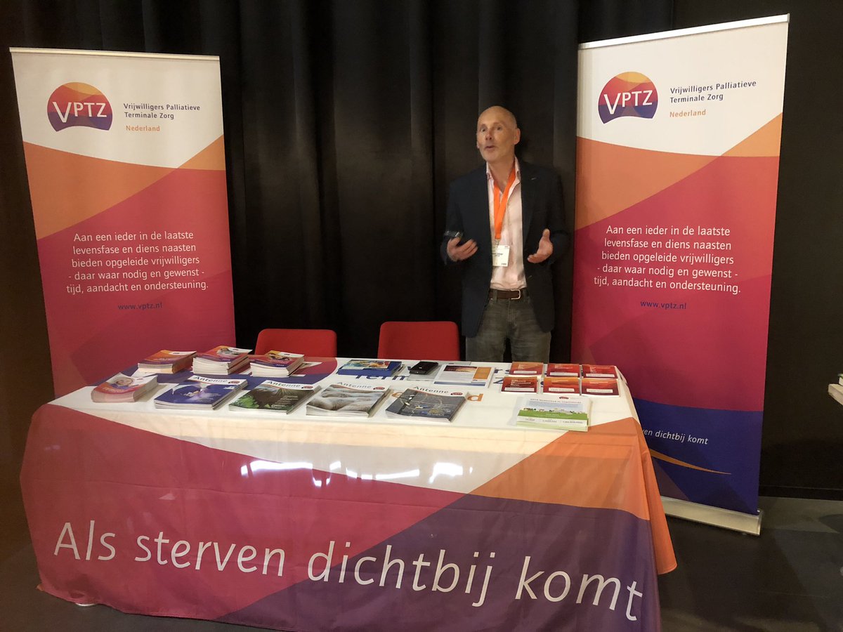 Wij staan klaar om alle verpleegkundigen op de Florence Nightingale Fair over VPTZ en de 11.000 vrijwilligers te vertellen.