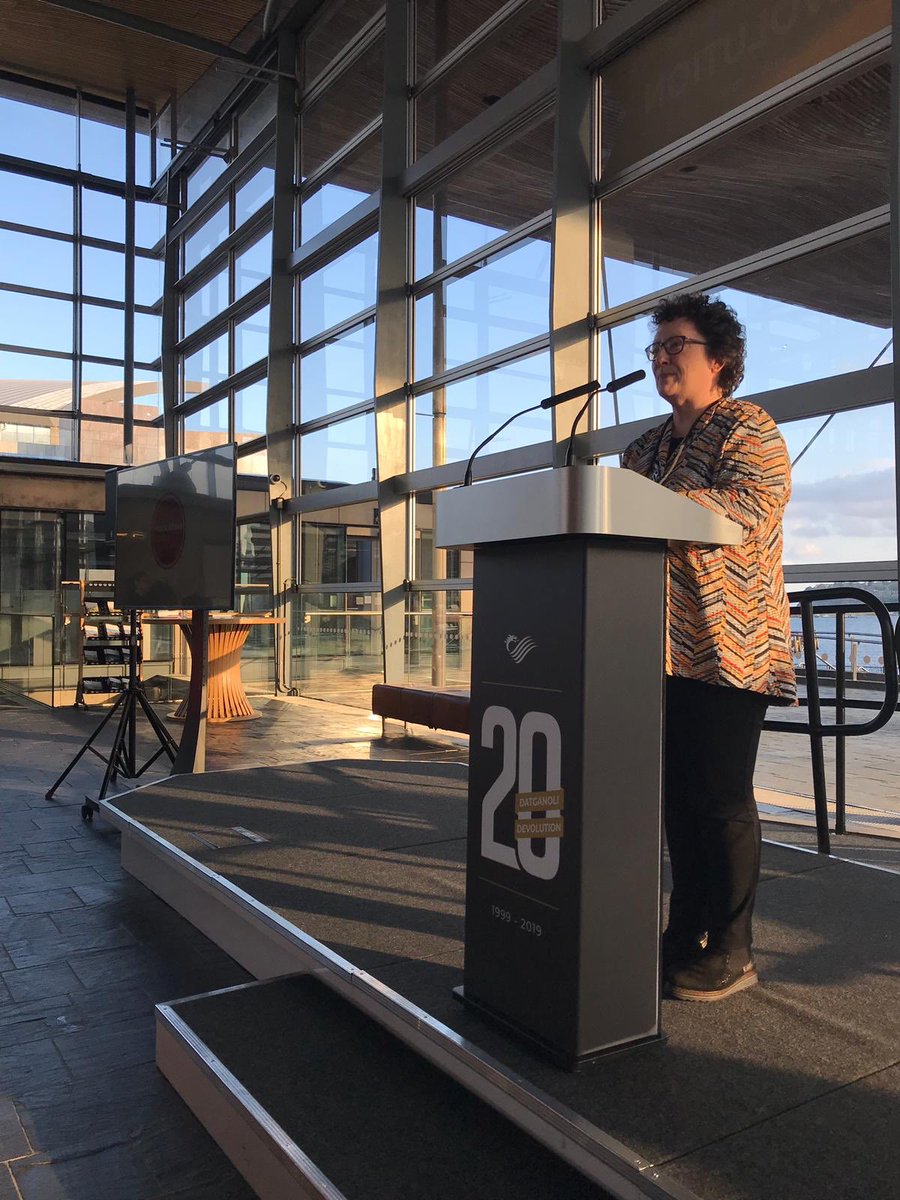 GraylingWL's tweet image. We would like to say a huge thank you to @PACymru this morning. It was an absolute privilege to attend the their annual dinner and hear from @yLlywydd, @wgmin_education and our very own @JonesyFay last night. #Devolution20