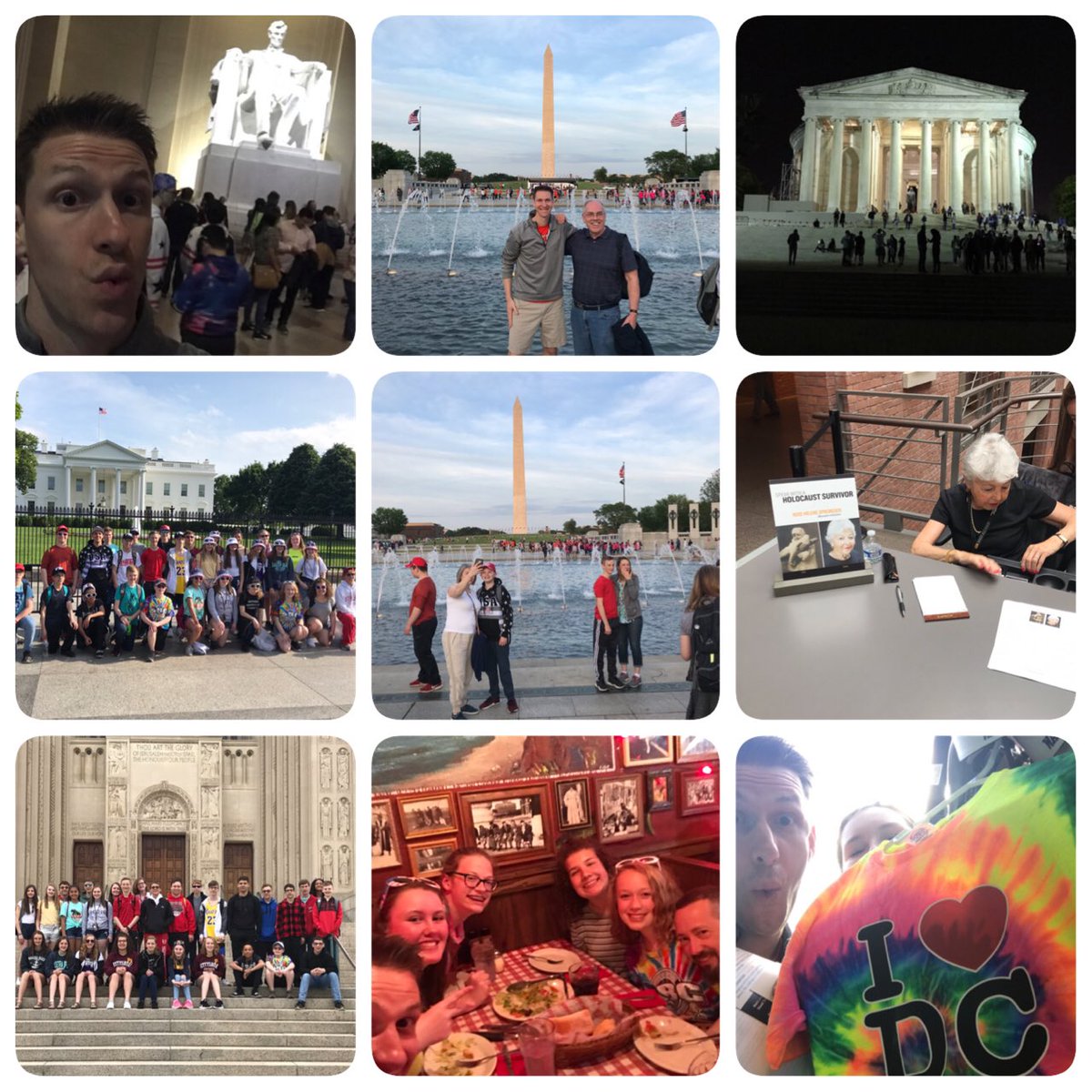 DHelmEDU's tweet image. It’s hard to put into words the number of different memories we gained today!  But it was awesome to see parents and students competing in our @GooseChase and learning together at each of our exhibits! #DC2019 #aplusstudents #Day2