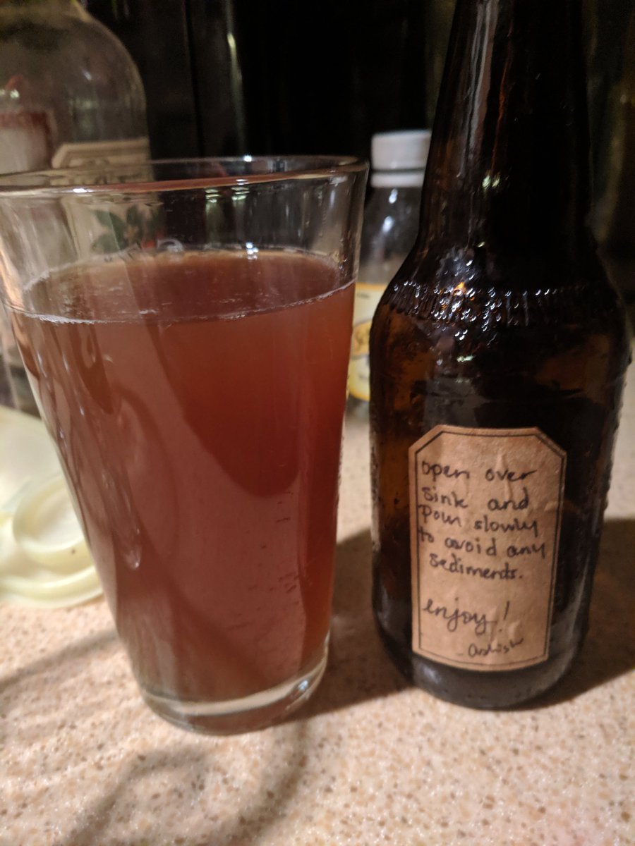 rawcraftbeer's tweet photo. That moment when you pull out a Homebrew from your fridge with no memory of how it got there... https://t.co/8zXkPEVF8K