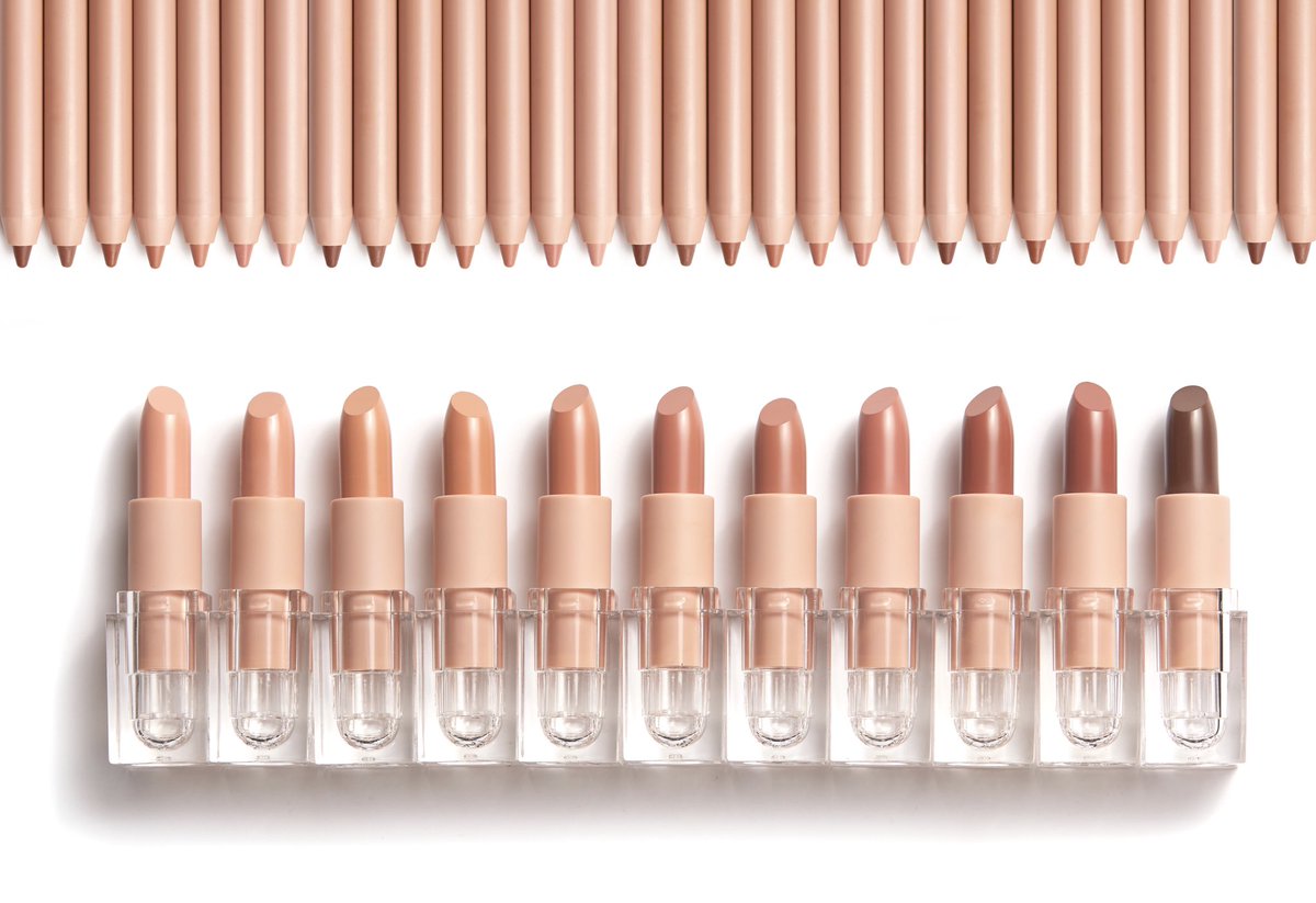 Shop our full Nude Crème Lipstick & Lip Liner Collection TOMORROW at 12...