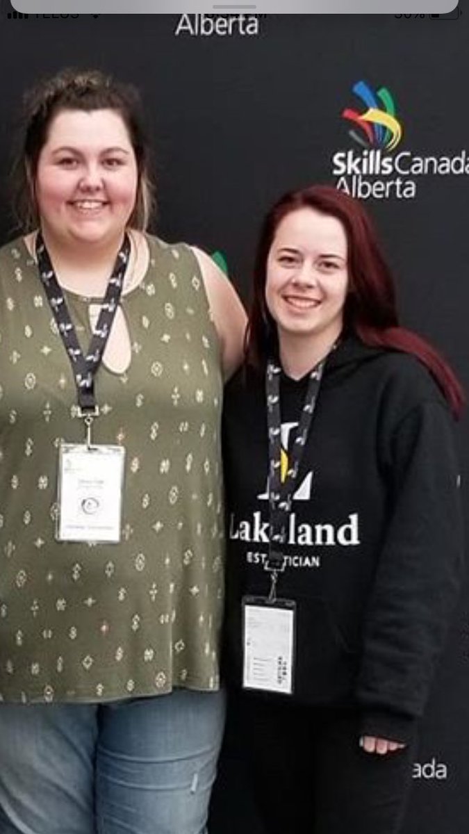 Great day @skillsalberta as Derek Haggart won silver and Braden Hunka claimed bronze in automobile technology.
A shoutout to Tianna Todd (hairstyling) and Bethany Brown (aesthetics) on winning safety awards.
#LeadingLearning #WeAreSkilled