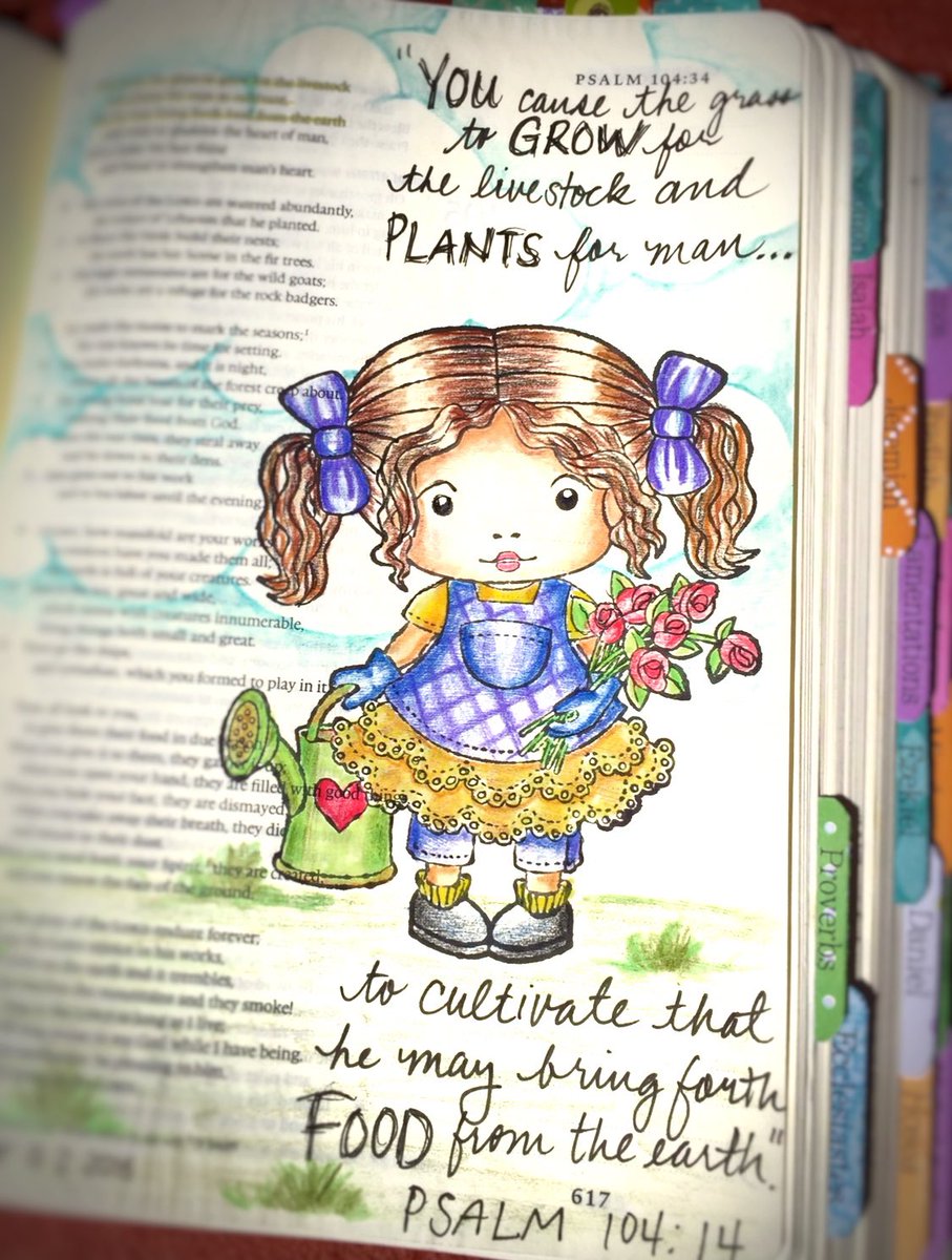 Yes, YOU Lord cause the grass to grow for the livestock and plants! Amen!
.
#biblejournaling #artbible #artworship #faithart #journalingbible #faithjournaling #biblejournalingcommunity #creativeworship #artisticwordlife ArtisticWord.com