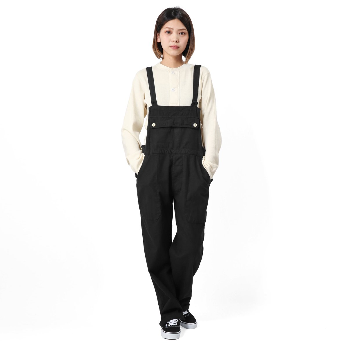 フランス海軍　HBT 40s サロペット　生成 希少　ヴィンテージ　30s