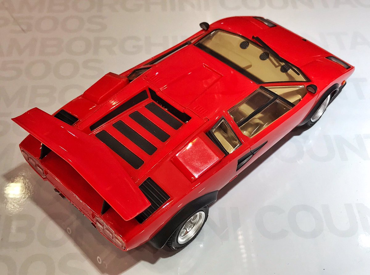 タミヤ新製品】『1/24スケール ランボルギーニ カウンタック LP500S