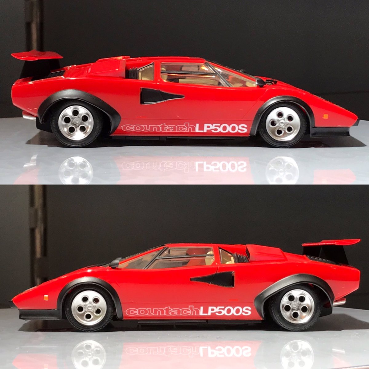 タミヤ Na Twitterze タミヤ新製品 1 24スケール ランボルギーニ カウンタック Lp500s クリヤーコートレッドボディ 全長175mm リトラクタブルライトは開閉選択式 前輪はステアリング可能 ドライバー人形付き 7月発売予定 画像のボディのレッドは無塗装です タミヤ Na Twitterze タミヤ新製品 1 24スケール ランボルギーニ カウンタック Lp500s クリヤーコートレッドボディ 全長175mm リトラクタブルライトは開閉選択式 前輪はステアリング可能 ドライバー人形付き 7月発売予定 画像のボディのレッドは無塗装です
