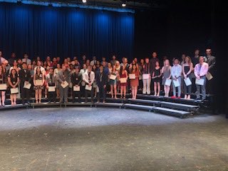 TheColonyHS's tweet photo. Celebrating the TCHS Honors Program.  Congratulations to these great students!  #thistimeisOURtime https://t.co/fokJvG2XxK