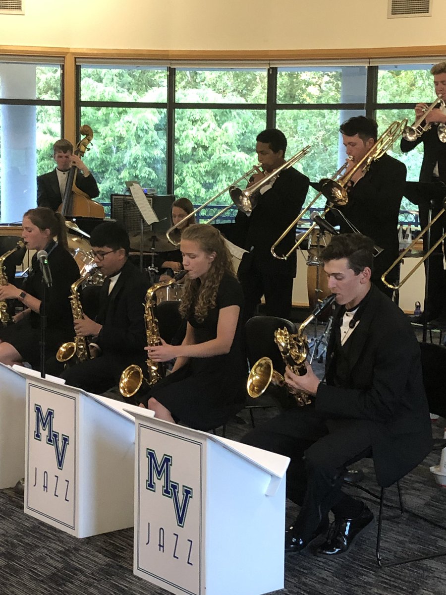 Jazz and desserts at the Water Resource Center - featuring the 8th grade jazz bands from Shahala and Wy’east and jazz 1 from MVHS.
