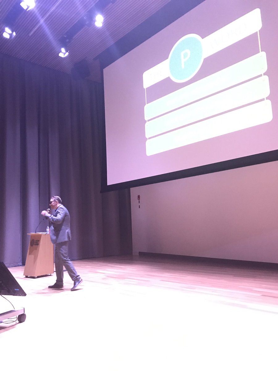 3-time #DisruptHRYYC speaker <a href="/ClintClarkson/">Clint H. Clarkson</a> challenging us on purpose. At 10 #DisruptHR events worldwide, hasn’t heard anyone talk about it.