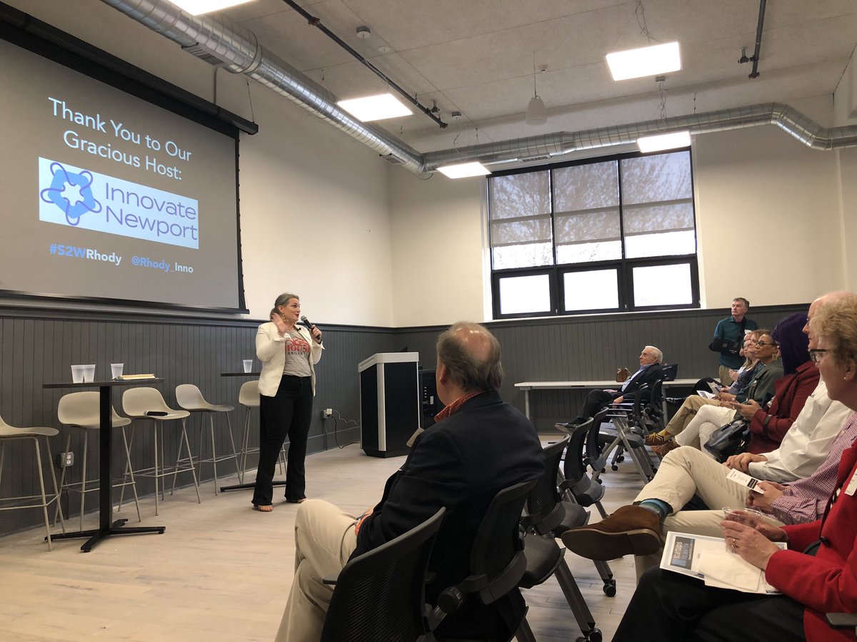 Rhody_Inno's tweet image. Thank you to everyone who came out to #StartupsToWatch tonight! We had a blast taking over Newport with you⚓️ Special thanks to our gracious venue host @InnovateNewport &amp;amp; our stellar sponsors @CoxBusinessRI @Amica @vencafePVD #S2WRhody