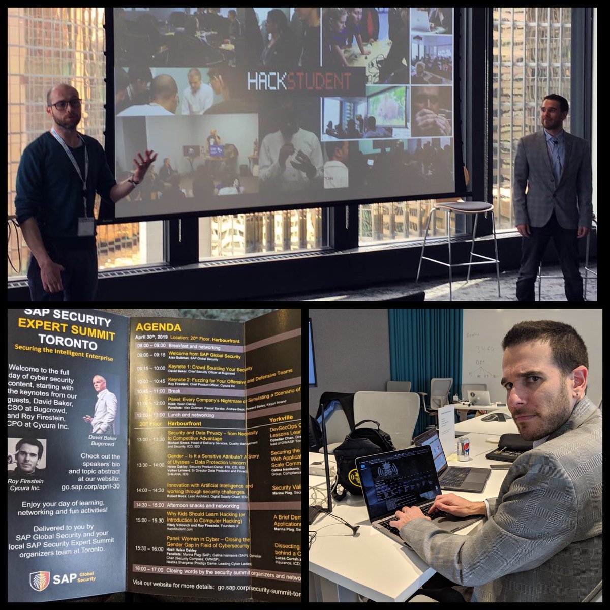 hack_student's tweet image. Why kids should learn #hacking?
Many reasons! At least, to know surrounding threats to protect themselves. But also to see #cybersecurity as a career opportunity. 
With #HackStudent, we want to help raise cybersecurity literacy in schools in a meaningful way.

Photo: @SAP Toronto