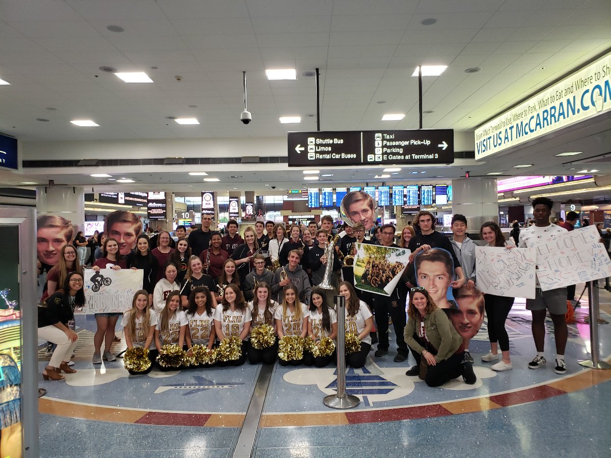 faithlutheranlv's tweet photo. Welcome home #IronMark and family!! Your Faith Family loves you. Mark returned to Las Vegas after being away for 3 months gaining strength and mobility through rehabilitation and care at @craighospital.  Read more about his journey at https://t.co/IaJRG0rwRF https://t.co/YI0aA1SoUI