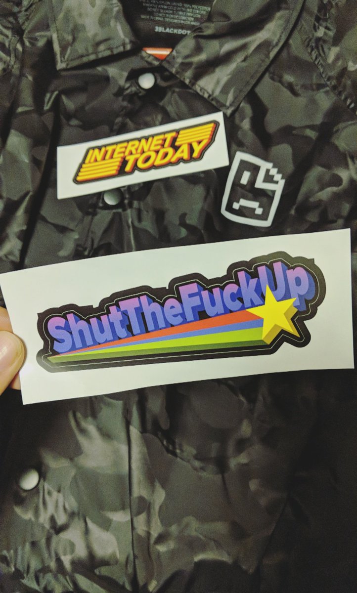 waz_aldo's tweet photo. Sage advice from @InternetTodayTV.
The jacket is dope, thanks lads! https://t.co/jdZA7Z8jfU