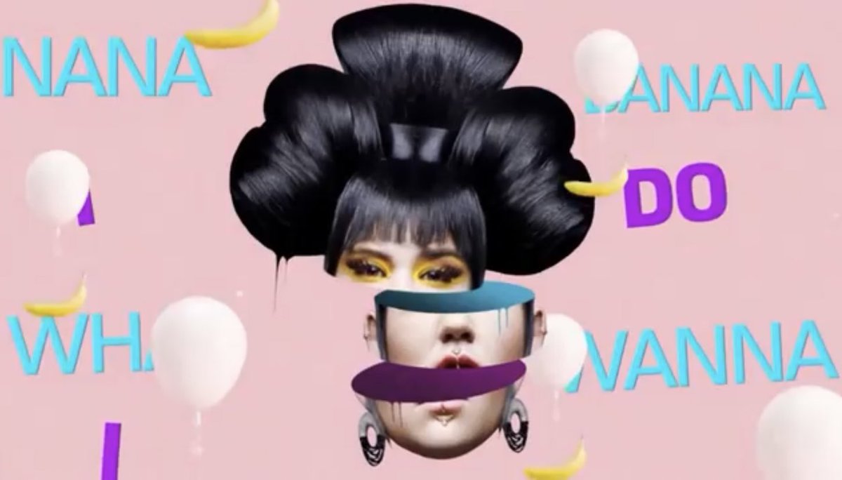 dievinbl's tweet photo. 🍌🍌🍌 Baby it's so comfortable 
In my bubble I stay always running away 
#NanaBanana @NettaBarzilai 🍌 🍌🍌 https://t.co/hoojrmEqFI