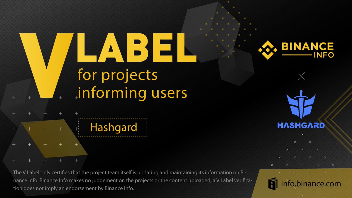 Hashgard_off's tweet photo. Hashgard has officially joined @Binance_Info’s transparency initiative. By sharing project-related information such as news and progress reports on Binance Info, Hashgard is contributing to keeping the community informed. Check out our page here: https://t.co/IoLi86d0mq https://t.co/ZBDXZ9Fu6U
