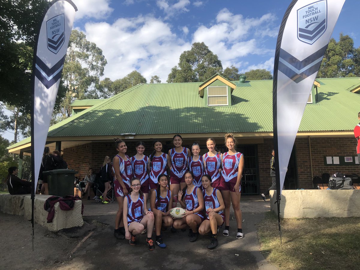 Ricky_Hetho13's tweet photo. Same same but different year. Another @nsw_touch @PenrithTouch 9/10 All schools and another dominating performance by Hills Sport HS Girls. Undefeated at this event for close to a decade. #champions #statefinalbound https://t.co/cTzxy0bqJB