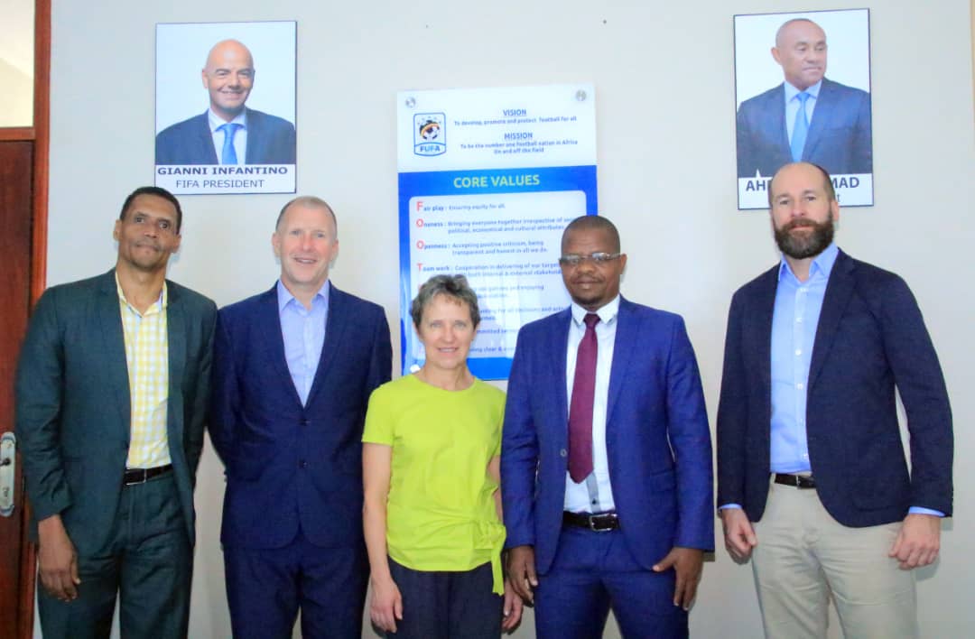 EdgarSWatson's tweet photo. UEFA Officials visit FUFA to re-engineer the football management.
Uganda is the first African country they are undertaking this programme on request of FUFA
It is our Game, It is Our Country
@OfficialFUFA @UEFA @StephenMayamba @AhmedMarsha @MosesMagogo @FIFAcom @Emy_Casaletti https://t.co/Cwl2F776DC