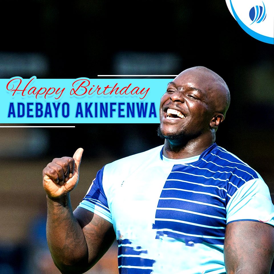 Happy Birthday Adebayo Akinfenwa the strongest footballer in the world.    