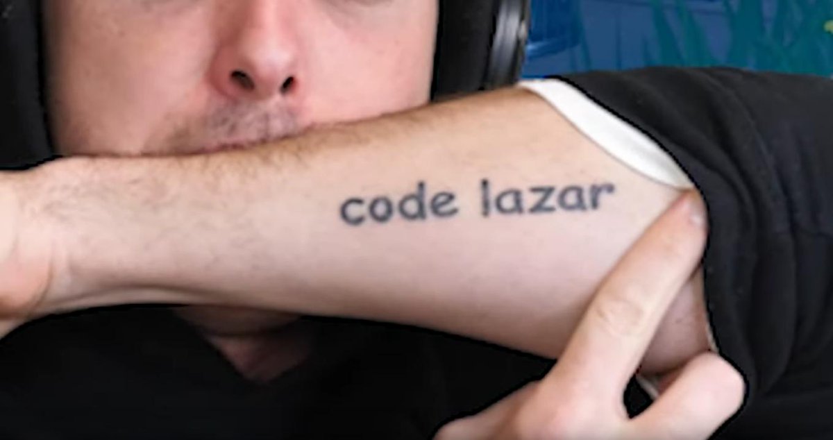 Lazarbeam Fortnite Tattoo Codes To Get Free V Bucks On Fortnite