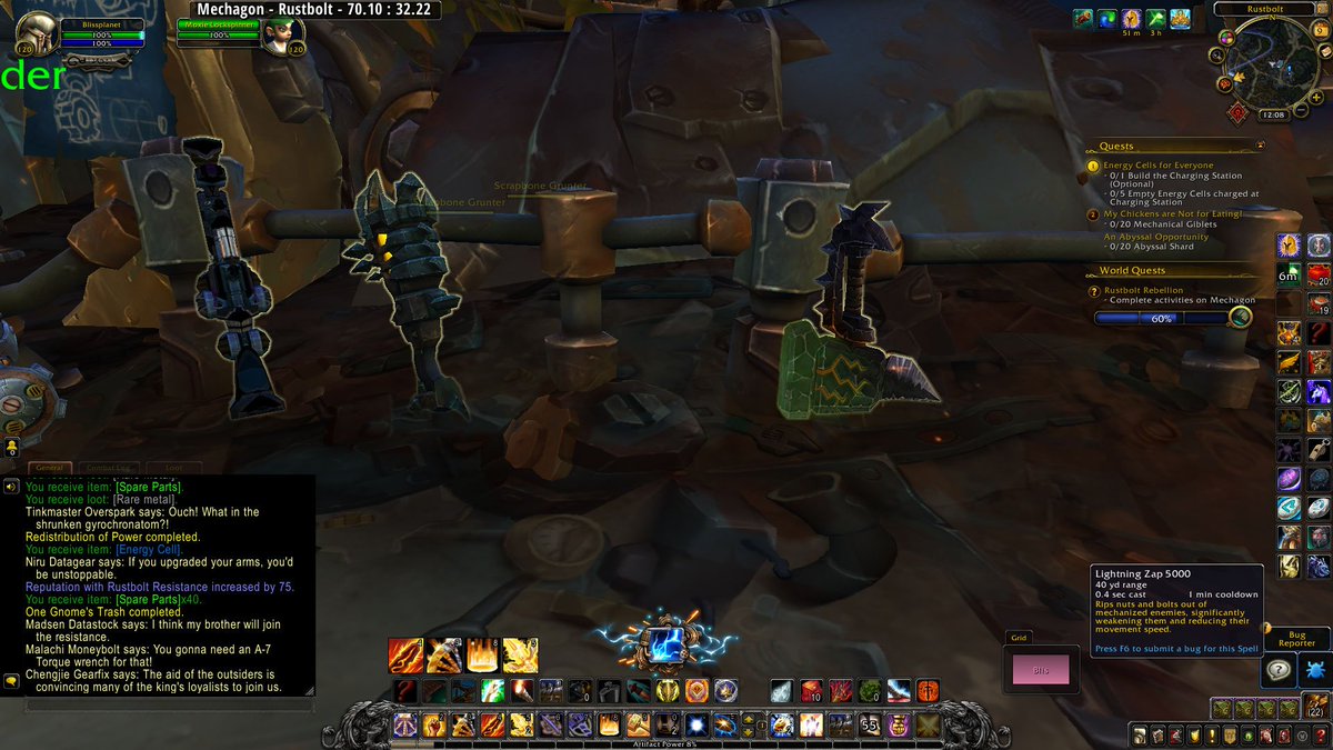 handy note mechagon handy note mechagon