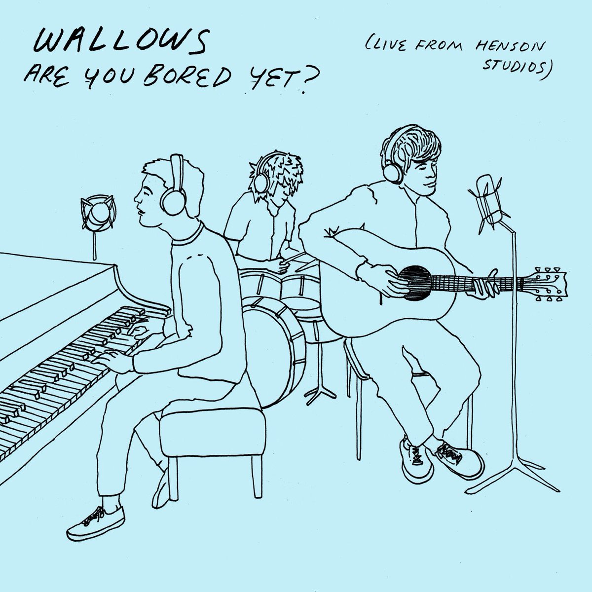 We recorded a special version of ‘Are You Bored Yet?’ at the legendary Henson Studios. That version is available now wherever you get your music. Listen here: Wallows.lnk.to/AYBYlive