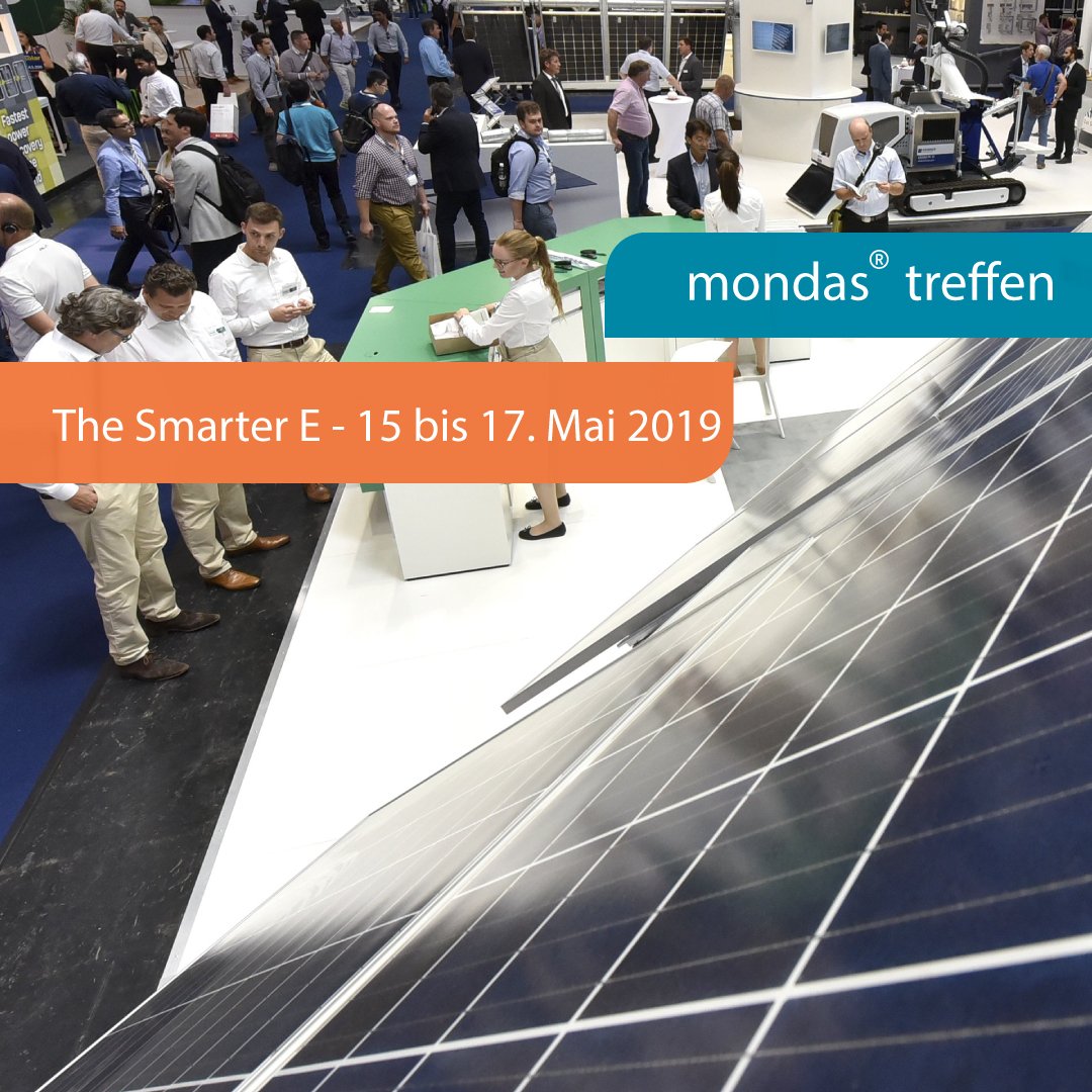 Kommen Sie vorbei und treffen Sie uns!

Vom 15.-17. Mai auf der »The Smarter E Europe« im Startup-Bereich Stand C.4570D

Melden Sie sich bei uns und erhalten Sie kostenlosen Freikarten.

Wir freuen uns, Sie zu sehen!

#intersolar2019 #startup

Bild-Quelle: © Solar Promotion GmbH