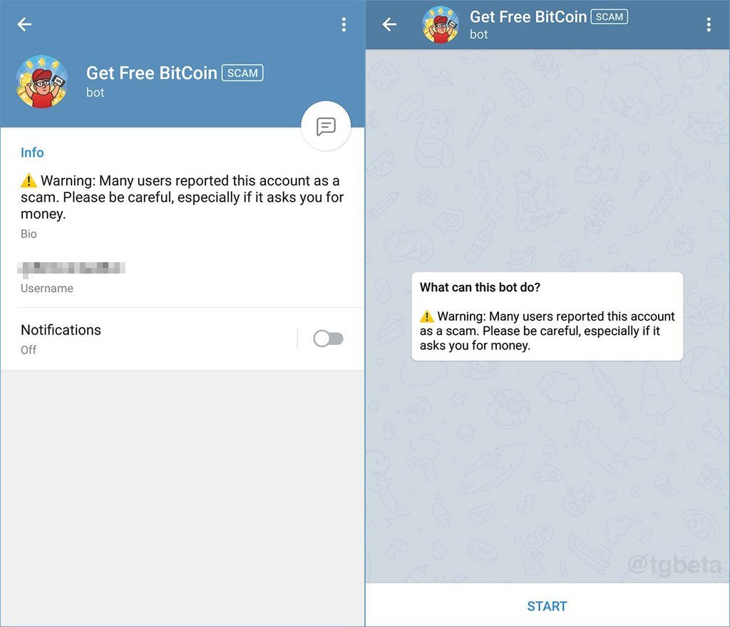 Warning: Scammers are circulating a false message on Telegram that people  are being distributed money