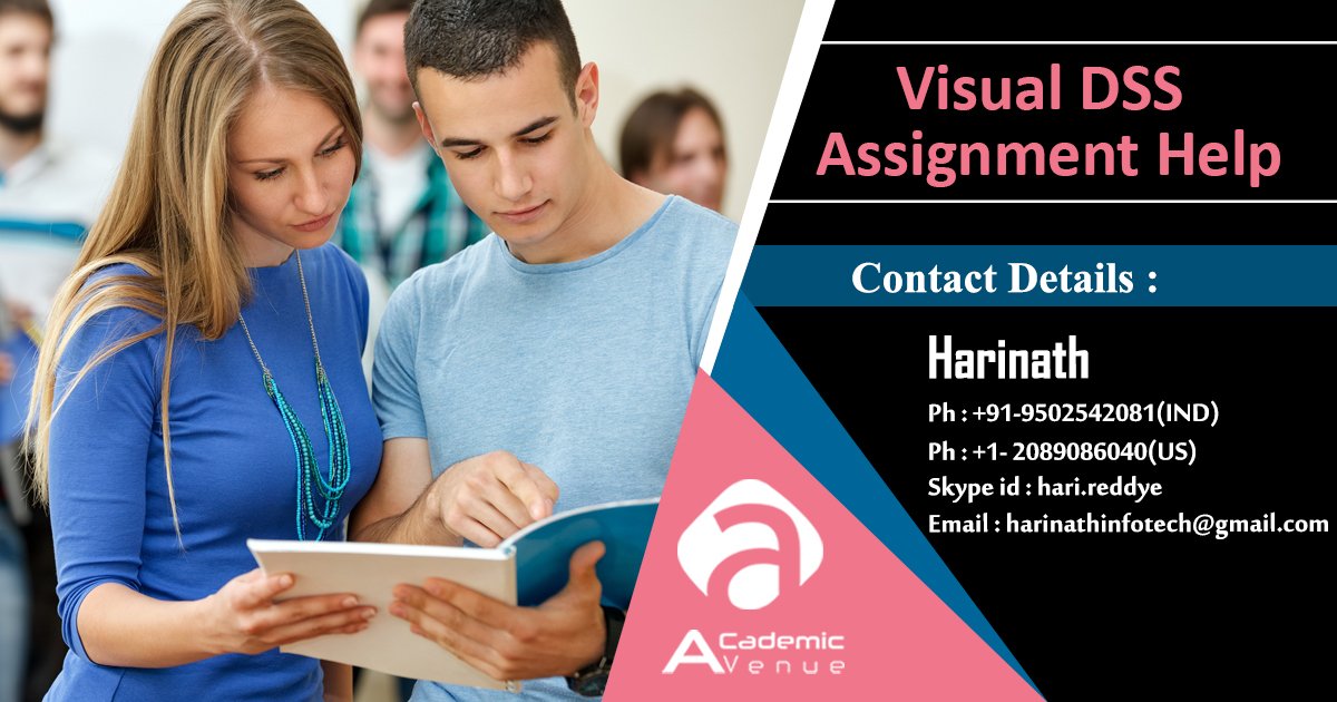 academic_avenue's tweet image. j.mp/2IlqfwJ
Academic Avenue provides Visual DSS Assignment Help. Our Assignment help tutors are experts in giving you the best assignment solutions.
#VisualDssAssignmentHelp
#ProfessionalAssignmentWritingServiceHelp
#BestOnlineAssignmentWritingServiceForStudents