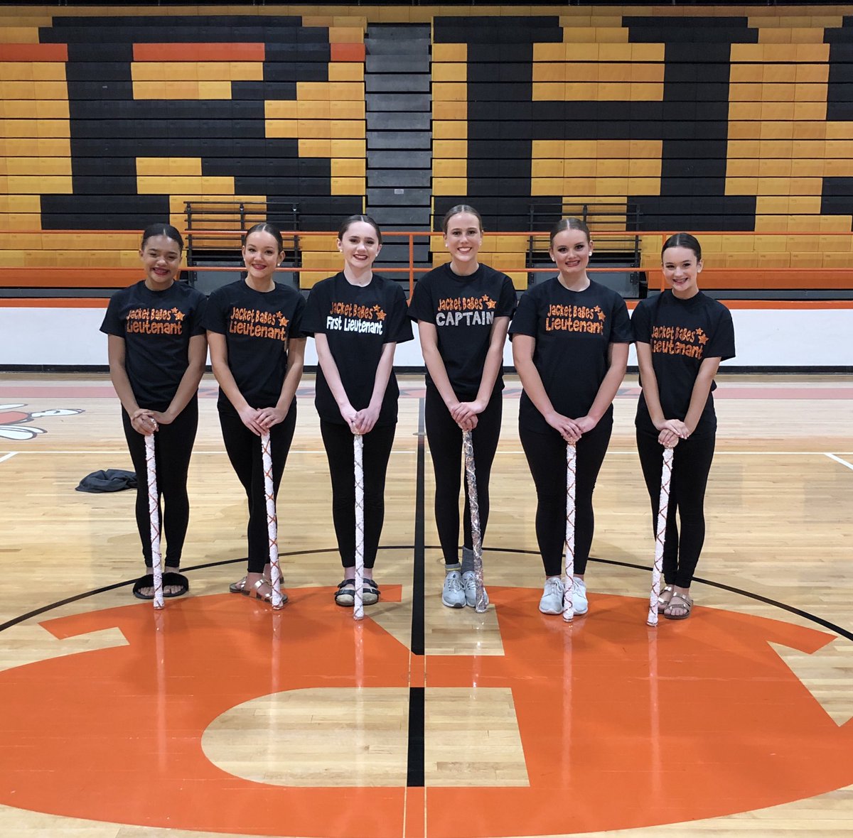 Congratulations to our 2019-2020 Jacket Babe Officers!  🧡🧡🧡🧡