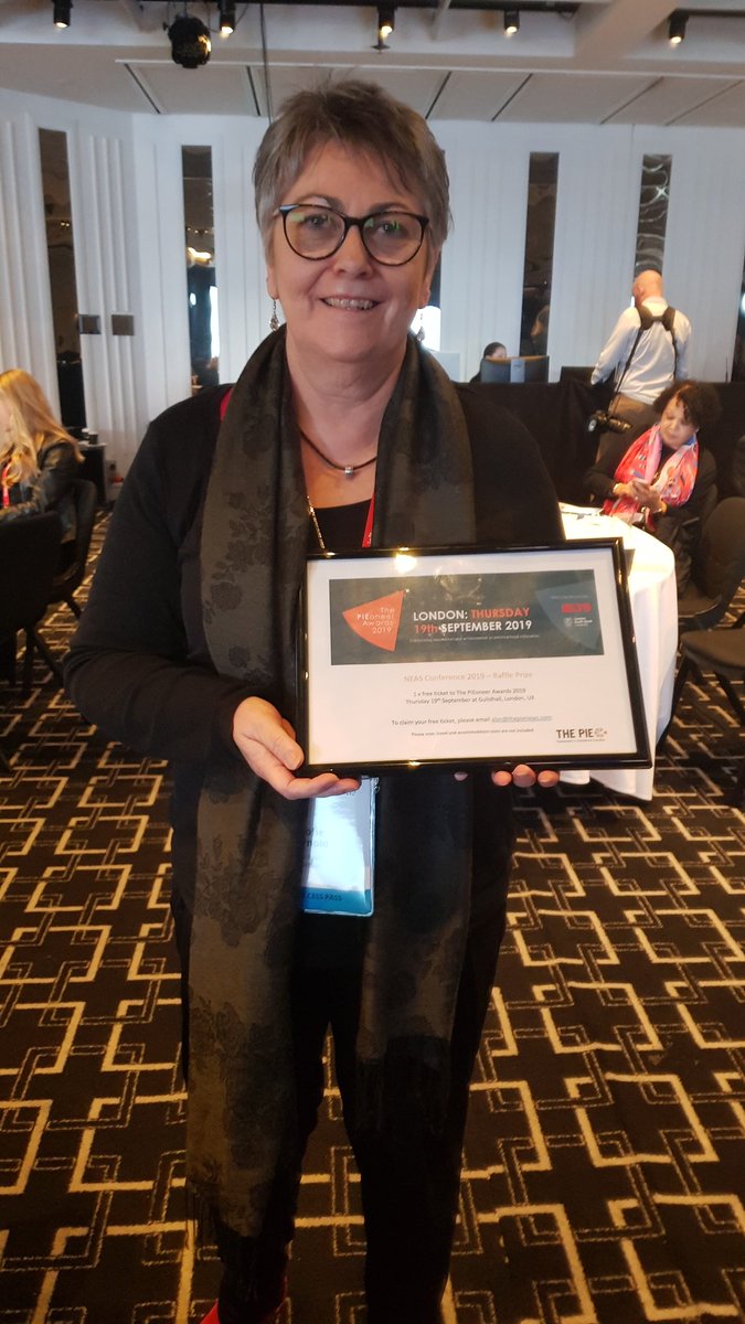 AntonCrace's tweet photo. We have a winner! See you in London in September! #NEAS2019 #intled https://t.co/Wg8HIQ2OM0