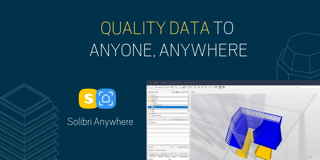 Introducing Solibri Anywhere – It’s free, equipped and connected. It’s for anyone who needs to see how things are going in a building project. Find out more here. hubs.ly/H0hPfWf0