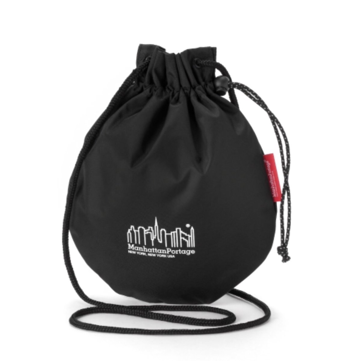 mp_namba's tweet photo. 【Drawstring Purse】
Number: #DrawstringPurse
Color:Black
Price:¥3,500+tax
アクセサリー感覚で身につけられるミニショルダーバッグが登場。
ドローストリング型の開閉がデザイン上のアクセントとなっています。
#ManhattanPortage #マンハッタンポーテージ #なんば https://t.co/guZlX7Rxay